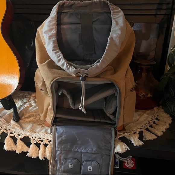 Tarion Camera Backpack Canvas Camera Bag Photography Backpack - Picture 5 of 6